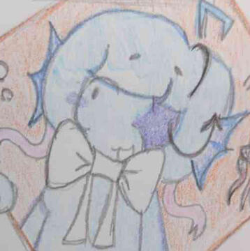 Art by oomf, ily koi my goat 💙💙
